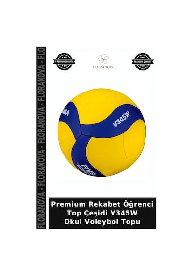 Premium Rekabet Öğrenci Top Çeşidi V345w Okul Voleybol Topu Çok Renkli