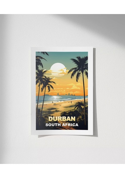 Çerçevesiz Poster Güney Afrika