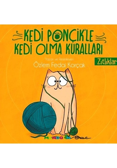 Kedi Ponçikle Kedi Olma Kuralları-Zıtlıklar - Özlem Fedai Korçak - Mandolin