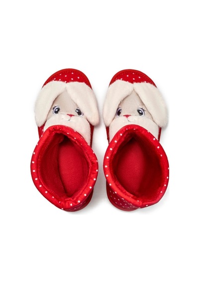 Twigy Bunny Kadın Ev Botu Kırmızı 36/41 CC0040 Kırmızı