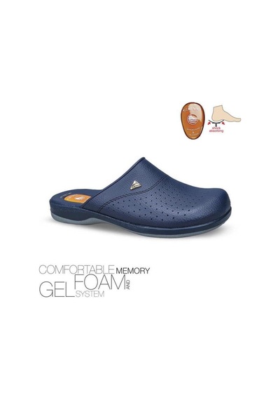 Ceyo 9846 Flex-1 Erkek Jelli Sabo Terlik Lacivert 40-45 Lacivert