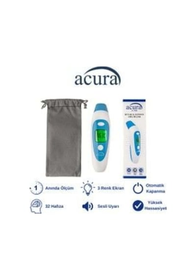 Ac-9280 Kulaktan & Alından Ateş Ölçer Çanta Hediyeli