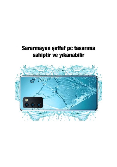 Hepsi Ally Sm Galaxy Uyumlu A03s Kılıf Kamera Korumalı Ultra İnce Şeffaf Silikon Kılıf- 5775 Najmaddin