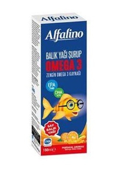 Alfalino Omega 3 Balık Yağı Şurup 150 Ml