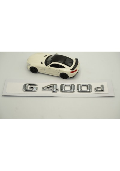 G400d Bagaj Krom Metal 3m 3d Yazı Logo