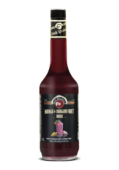 Fo Mango & Dragon Fruit Base Kokteyl Şurubu Mango Ve Ejder Meyvesi Aromalı 700 Ml