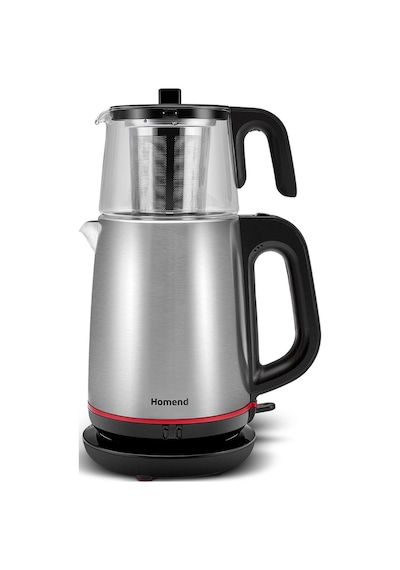 Homend Royaltea 1750H Cam Demlikli Çay Makinesi