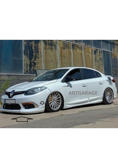 Renault Fluence 2013-2016 Ön Tampon Eki-fiberglass-boyasız