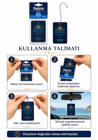 Petra Spring Ocean Asma Araç Kokusu - Dekoratif Oto Kokusu, Araç Kokusu, Araba Kokusu, Aksesuar ,deniz Esintili Dikiz Aynası Kağıt Araba Kokusu, Dekoratif Oto Kokusu, Araç İçi Koku, Araç Ortam Kokusu Petra Spring Ocean Asma Araç Kokusu - Dekoratif Oto Kokusu, Araç Kokusu, Araba Kokusu, Aksesuar ,deniz Esintili Dikiz Aynası Kağıt Araba Kokusu, Dekoratif Oto Kokusu, Araç İçi Koku, Araç Ortam Kokusu