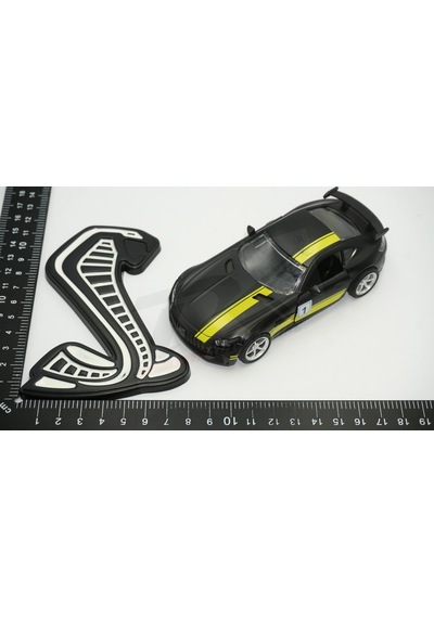 Ford Mustang Shelby Kobra Yeni Nesil Bagaj 3M 3D Krom Metal Logo