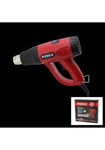 Jenerik 2000w Sıcak Hava Tabancası 300-600 C 4 Başlık