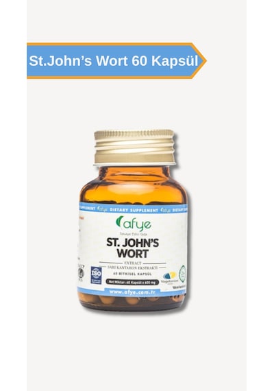 Afye St.John'S Worth 60 Kapsül 600 Mg Sarı Kantaron Ekstraktı