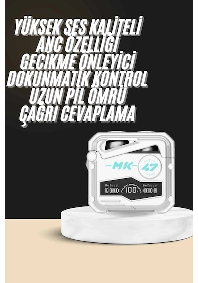 Kulaklığı Yeni Mekanik Kablosuz Kulaklık İos Android Uyumlu Çok Renkli