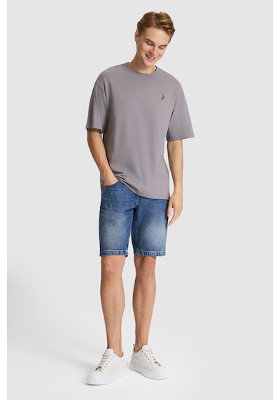 U.S. Polo Assn. U.s. Polo Assn. Erkek Gri Tişört Basic 50326993-vr024