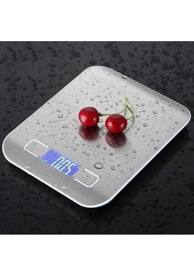 Platin Mutfak Terazisi Dijital Tartı Hassas Lcd Ekranlı 5 Kg Diğer
