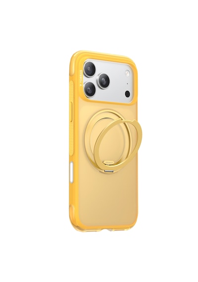 Torras Apple iPhone 17 Pro / 18 Pro Uyumlu Ostand R Air Magsafe Kapak Sarı