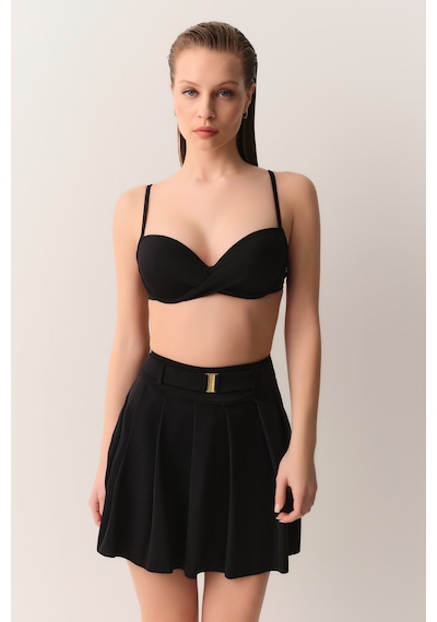 Suwen Lady Şort Etek Sbn26990012 Siyah
