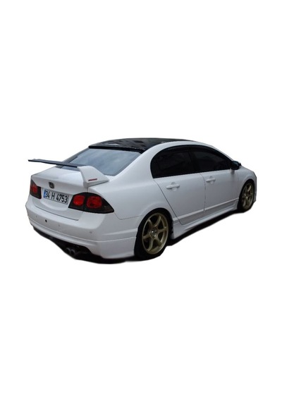 Honda Civic Fd6 (2006-2011) Mugen Arka Tampon Eki - Difüzör (plas