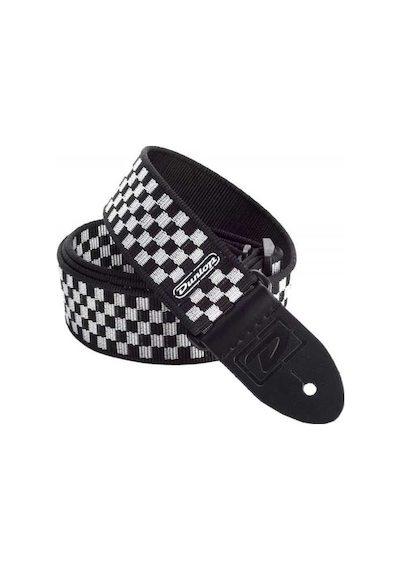 Jim Dunlop Black & White Check Gitar Askısı