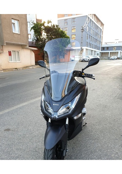 Motocam Kanuni Reha 250 Ön Cam 2022-2026 Model 72cm Şeffaf Renkli 4mm Uzun