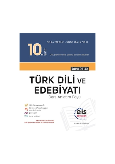 Eis 10.Sınıf Daf Türk Dili Ve Edebiyatı