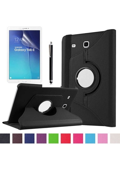 Galaxy Uyumlu Tab E T560 9.6 Zore Dönebilen Standlı Tablet Kılıfı