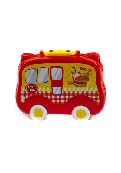 Oyuncak Hamburger Set 26 Parça Arabalı  Set