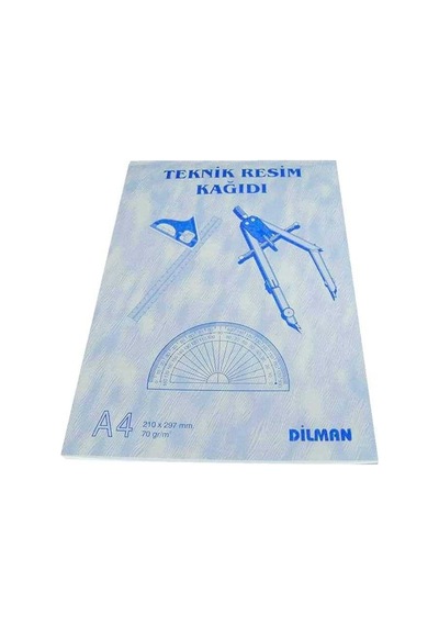 Dilman Teknik Resim Kağıdı A4 Dik