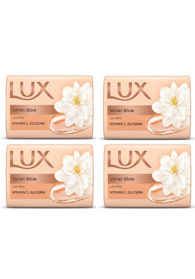 Lux Katı Sabun Velvet Glow 100gr X 4 Adet Yasemin