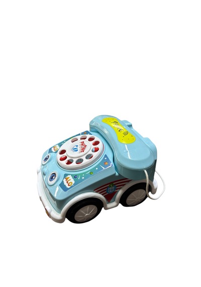 Çevirmeli Telefon Araba Mavi