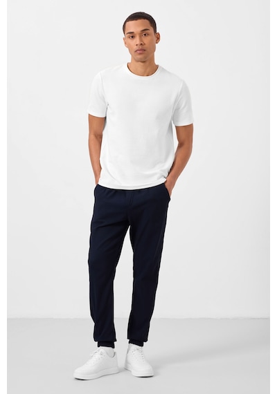 Tommylife Lacivert Standart Fit Dokuma Hafif Esnek Chino Erkek Pantolon - 82176 Lacivert