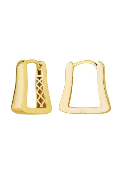 14 Ayar İtalyan Modern Altın Küpe 3,8 Gr-6084