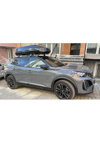 Peugeot 2008 Turtle Air2 Ara Atkı 2020-2025 Arası Uyumlu - Gri