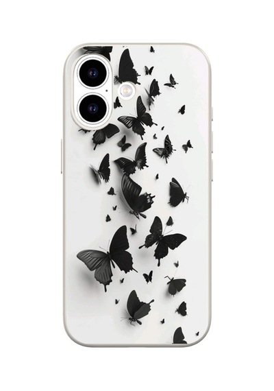 Arvencase Apple iPhone Uyumlu 17 Uyumlu Hd Kalite Orta Sertlikte Baskılı Desenli Silikon Renk84 Renk84