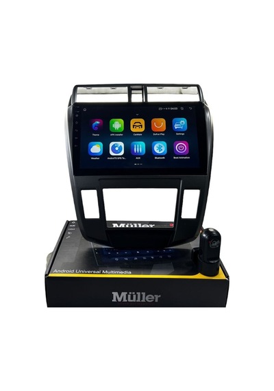 Honda City Ac 2008-2013 Müller 4-64 Profesyonel Oem Multimedya 10"