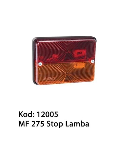 Mf 275 Stop Lamba Takim 2 Adet Traktör-Karavan Stop Lamba