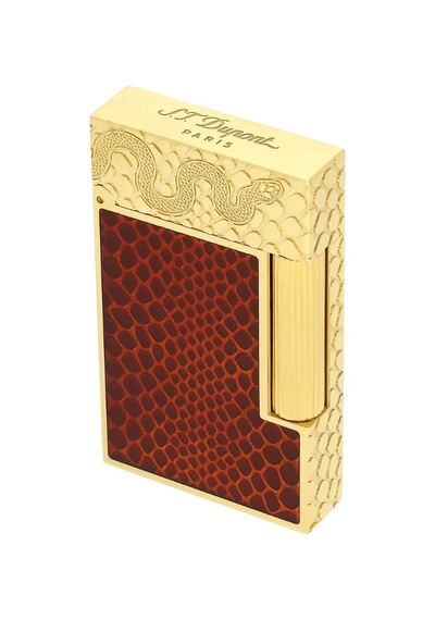 S.t. Dupont Lacquered Ligne 2 Red Puro Çakmağı 16075 - Tr8344
