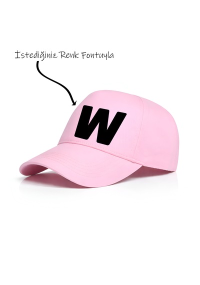 Ogc W Harfi Unisex Şapka Pembe
