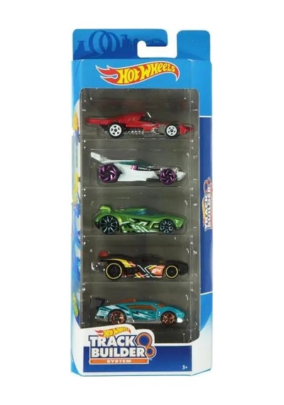 Hot Wheels Araba Seti 5'li 1806 Şeffaf