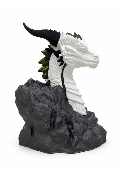 Dağın Ejderi 15cm Dekoratif Biblo 3d Baskı