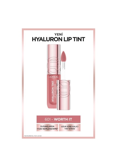 L'Oréal Paris Hyaluron Lip Tint Dudak Parlatıcı - 601 Worth It