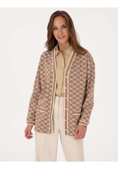 Pierre Cardin Kadın Bej Hırka Örme 50309128-vr011 Bej
