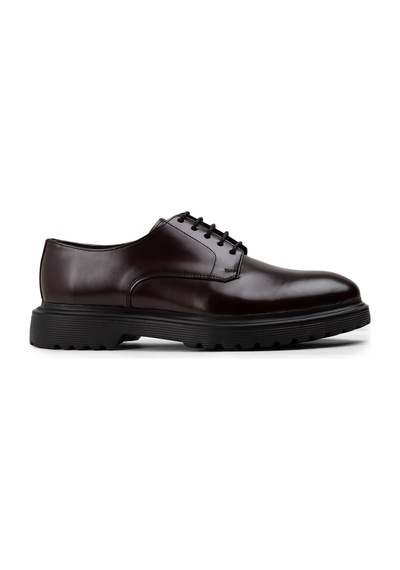 Deery Hakiki Deri Bordo Günlük Erkek Ayakkabı - 01854mbrde02 Bordo