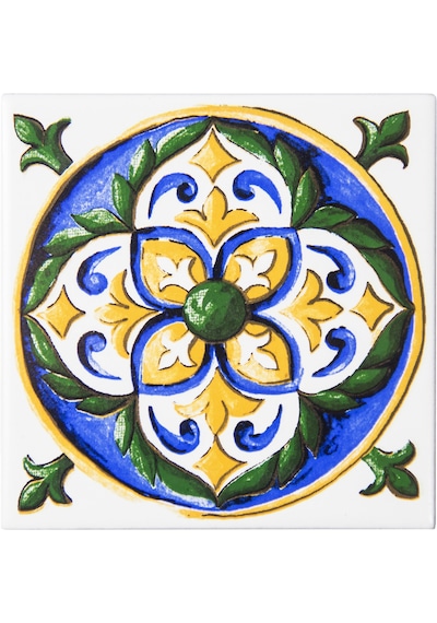 Can Seramik – 10x10 Cm. Cç-105 Kütahya Çini Karo 5'li 1 Paket