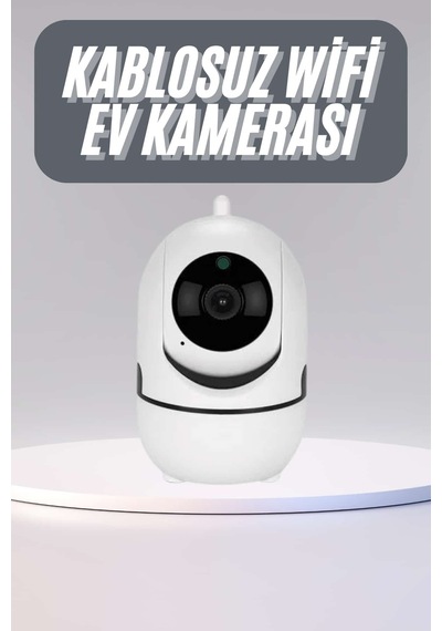 360 - 69 - Full Hd Akıllı Kamera Hareket Sensörlü Wifi Kamera Çocuk - Muratech - Güvenlik Kamerası