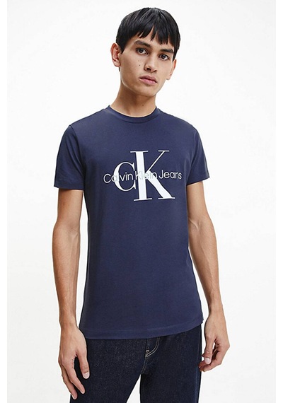 Calvin Klein Erkek Tişört-j30j320935 Mavi