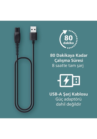 Philips Vücut Bakım 5000 Serisi Duşa Uygun, Hassas Bölge Ve Vücut Tıraş Makinesi - Bg5475/15
