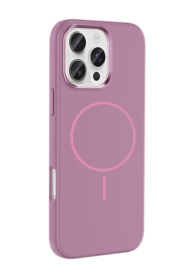 Apple Uyumlu iPhone 16 Pro Kılıf M-safe Şarj Özellikli Metal Kamera Çerçeveli Sys Edi Silikon Kapak - Siyah Siyah