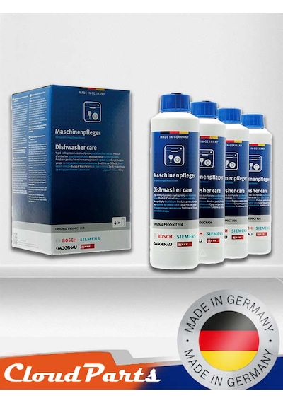 Bosch Uyumlu Siemens Profilo Bulaşık Makineleri Için Temizleyici 4'lü Ekonomik Paket