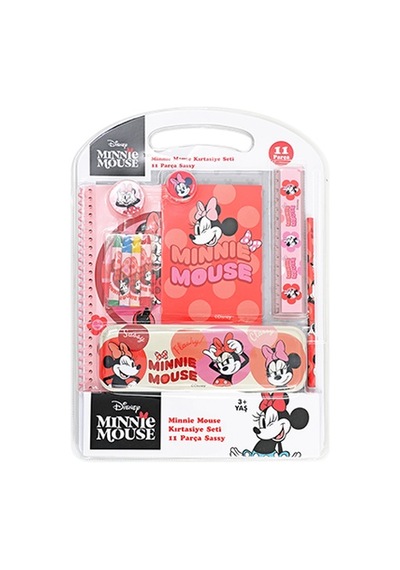 Minnie Mouse Sassy Kırtasiye Seti 11 Parça